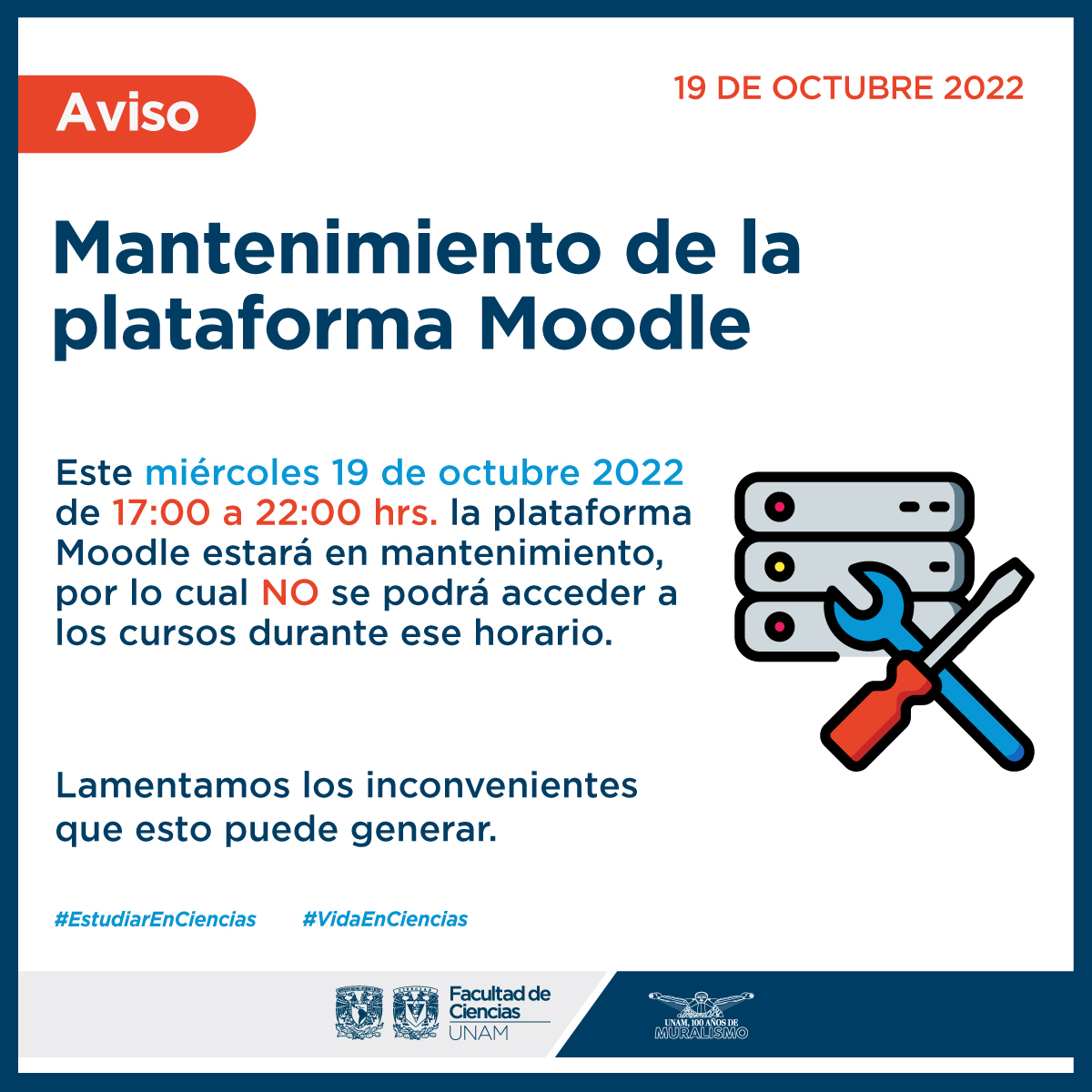 Mantenimiento Moodle