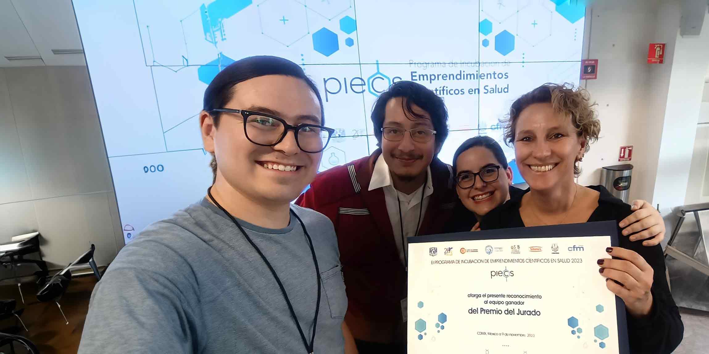 Equipo de Lansbiodyt gana concurso de innovación con biosensor para detectar VPH